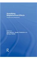 Quantifying Neighbourhood Effects