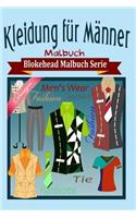 Kleidung für Männer Malbuch