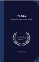 To Julia