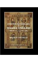 Concise Dictionary of Middle English
