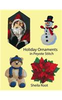 Holiday Ornaments in Peyote Stitch