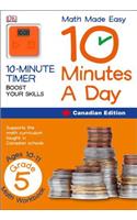 Math Made Easy 10 Minutes a Day Grade 5