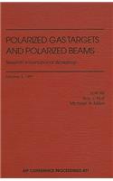 Polarized Gas Targets and Polarized Beams