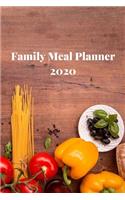 Family Meal Planner 2020 GIFT