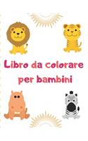 Libro da colorare per bambini