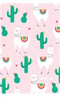 Notebook: Lined Notebook with Cactus Cover Cool Journal, Unique Diary, Bullet Journal, for Writing - 130 Pages - 6 x 9