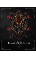 Gamer's Journal: RPG Role Playing Game Notebook - Anubis Mecha Sacred Geometry (Gamers series)