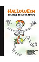Halloween Coloring Book for Adults
