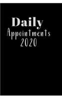 Daily Appointments 2020