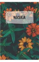 Nigeria: Ruled Travel Diary Notebook or Journey Journal - Lined Trip Pocketbook for Men and Women with Lines