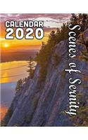 Scenes of Serenity Calendar 2020: 14 Months of Beautiful, Serene, Calming Photos