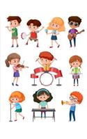 Music Omposition Notebook Kids
