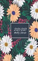 2020-2021 Monthly Calendar: 2 Year Monthly Calendar With Journal Pages And Weekly Appointment Schedule