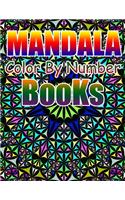 Mandala Color by Number Books: Kids and Adults