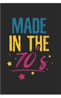 Retro Made in the 70's Notebook