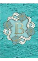 B Monogram Notebook