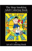 Stop Smoking Adult Coloring Book