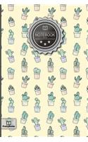 Notebook: "cactus - 120+ Pages, Dot Grid (Dotted), 6x9 Inch, Soft Cover, Table of Contents - Perfect as Journal, Composition Book, Drawing Book, Coloring Book