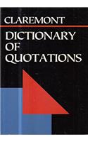 Dictionary of Quotations (Claremont Pocket Reference Library)