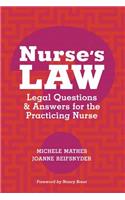 Nurses Law Legal Ques & Answ F