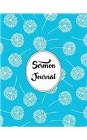 Sermon Journal Notebook Dandelions Pattern 2: A Faith Journal To Record, Reflect and Remember Your Favorite Sermons.(2 Spiritual)