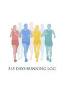 365 Days Running Log