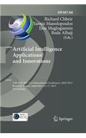 Artificial Intelligence Applications and Innovations