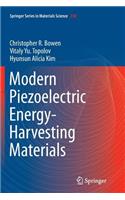 Modern Piezoelectric Energy-Harvesting Materials