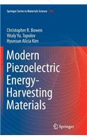 Modern Piezoelectric Energy-Harvesting Materials