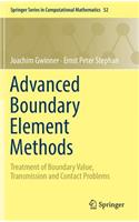 Advanced Boundary Element Methods