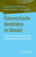 Österreichische Identitäten Im Wandel