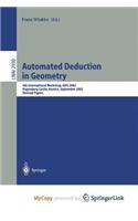 Automated Deduction in Geometry