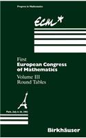 First European Congress of Mathematics