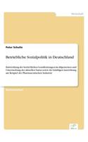 Betriebliche Sozialpolitik in Deutschland