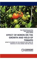 Effect of Boron on the Growth and Yield of Tomato