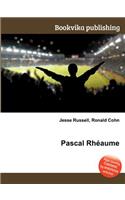 Pascal Rheaume: (English)