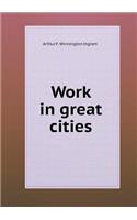 Work in great cities: (English)