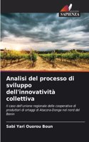 Analisi del processo di sviluppo dell'innovatività collettiva