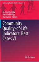 Community Quality-Of-Life Indicators: Best Cases VI