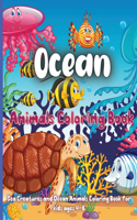 Ocean Animals Coloring Book