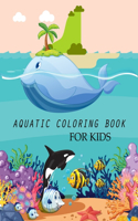 Aquatic Coloring Book For Kids