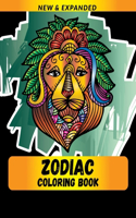 Zodiac Coloring Book: Stress Relieving Stunning Designs