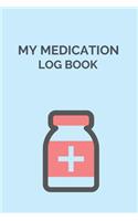 My Medication Log book: Keep Track of date, medications name, dosage, frequence per day times and notes