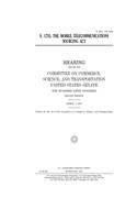 S. 1755, the Mobile Telecommunications Sourcing Act