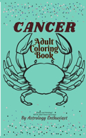 Cancer Adult coloring book (Zodiac and Astrology). Gift for Adult Cancer horoscopes