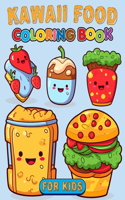 Kawaii Food Coloring Book For Kids
