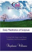 Women of Distinction Daily Mediation of Scripture