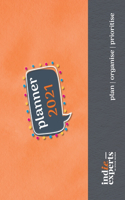 Pop Planner 2021 Orange Cover