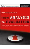 From Analysis to Evaluation: Tools, Tips, and Techniques for Trainers [with Cdrom]