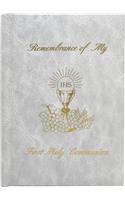 Remembrance of My First Holy Communion-Girl-White Edges